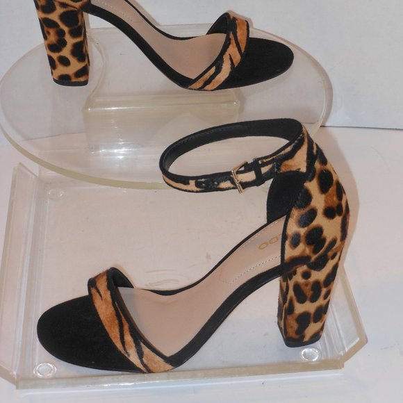 ALDO LEOPARD PRINT SHOES SIZE 6.5 MEDIUM - Picture 7 of 7